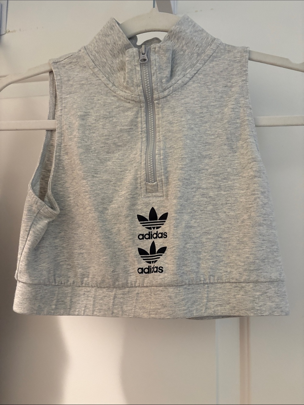 Women’s Adidas Zip Front Sport Top
